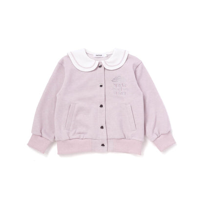日本童裝  SLAP SLIP 水手領刺繡外套 90-130cm 女童款 秋季 OUTERWEAR