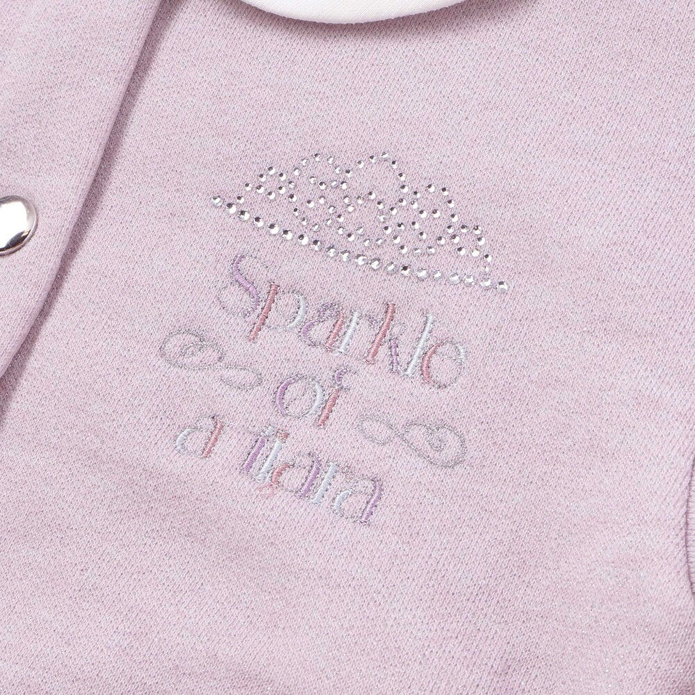 日本童裝  SLAP SLIP 水手領刺繡外套 90-130cm 女童款 秋季 OUTERWEAR