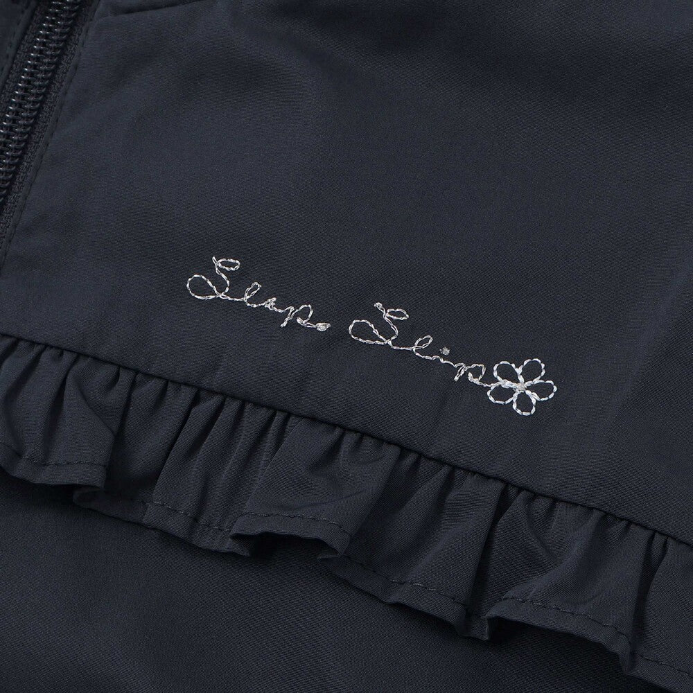 日本童裝  SLAP SLIP 荷葉邊緞帶外套 80-130cm 女童款 秋季 OUTERWEAR