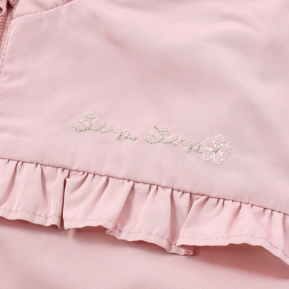 日本童裝  SLAP SLIP 荷葉邊緞帶外套 80-130cm 女童款 秋季 OUTERWEAR