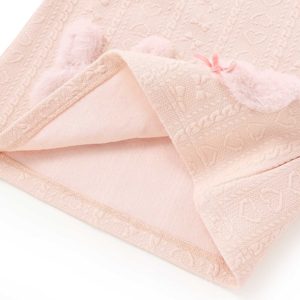 日本童裝  SLAP SLIP 動物毛毛口袋上衣 80-130cm 女童款 秋季 TOPS