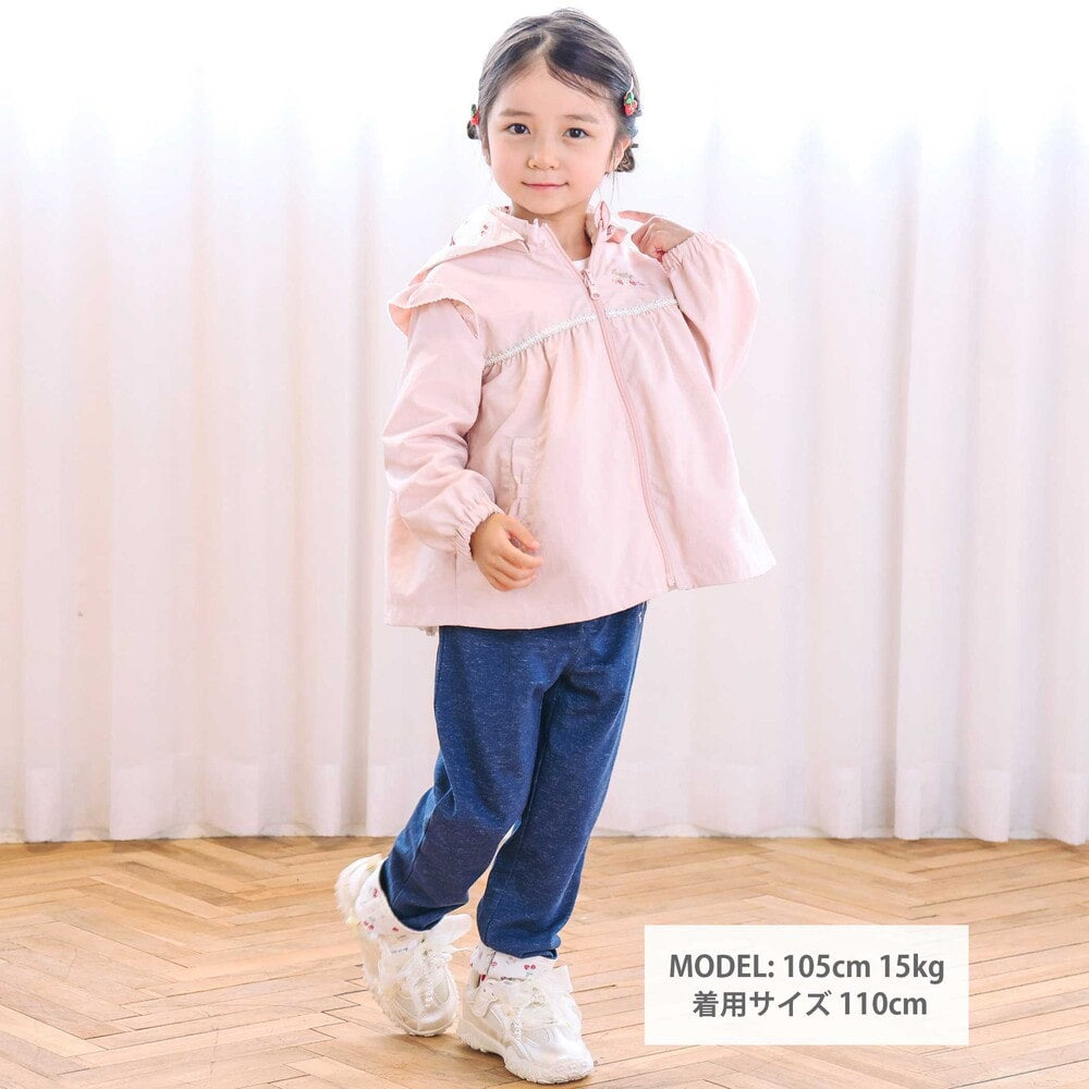 日本童裝  SLAP SLIP 動物刺繡長褲 80-120cm 女童款 秋季 PANTS