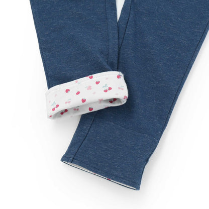 日本童裝  SLAP SLIP 動物刺繡長褲 80-120cm 女童款 秋季 PANTS