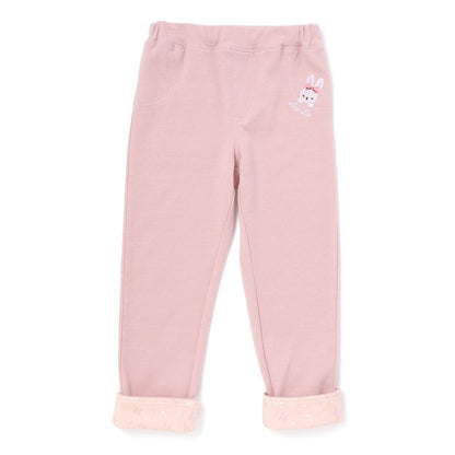 日本童裝  SLAP SLIP 動物刺繡長褲 80-120cm 女童款 秋季 PANTS