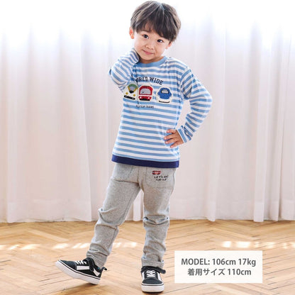 Japanese children's clothing b・R# x Crayon Shin-chan cool contact water-absorbing quick-drying series short-sleeved tops 100-140cm boys'/girls' summer TOPS 