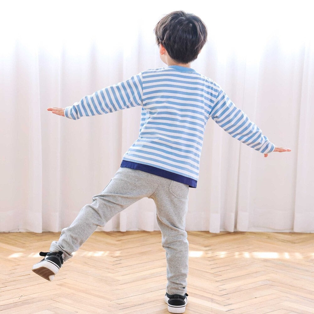 Japanese children's clothing b・R# x Crayon Shin-chan cool contact water-absorbing quick-drying series short-sleeved tops 100-140cm boys'/girls' summer TOPS 