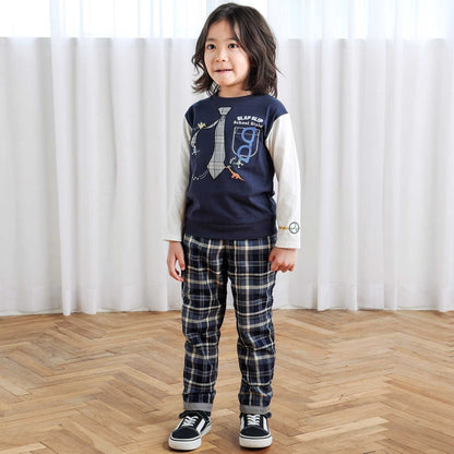 Japanese children's clothing b・R# x Crayon Shin-chan cool contact water-absorbing quick-drying series short-sleeved tops 100-140cm boys'/girls' summer TOPS 