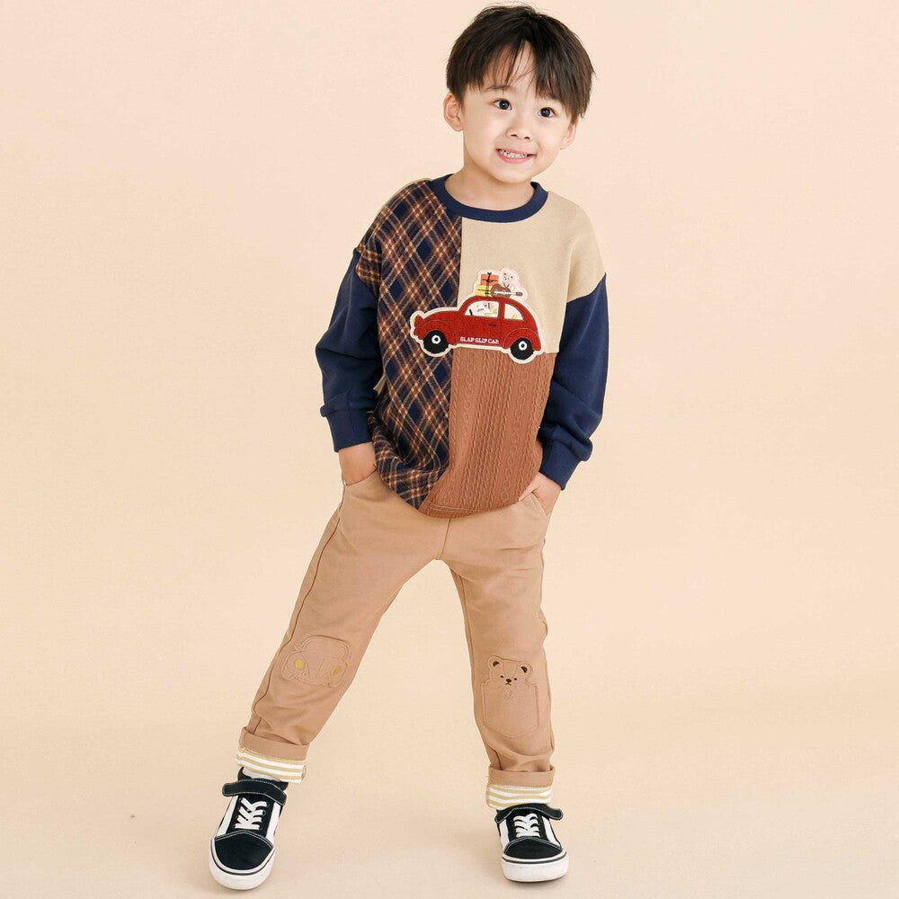 Japanese children's clothing b・R# x Crayon Shin-chan cool contact water-absorbing quick-drying series short-sleeved tops 100-140cm boys'/girls' summer TOPS 