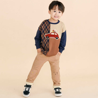 Japanese children's clothing b・R# x Crayon Shin-chan cool contact water-absorbing quick-drying series short-sleeved tops 100-140cm boys'/girls' summer TOPS 