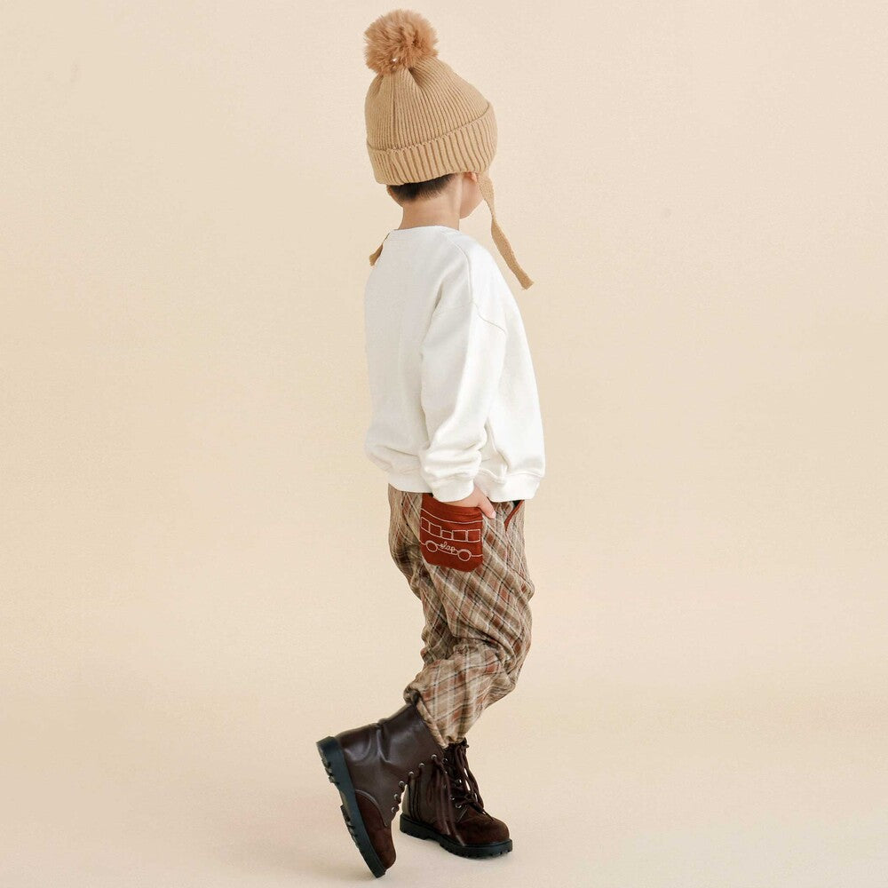 日本童裝  SLAP SLIP 撞色口袋長褲 80-120cm 男童款 秋季 PANTS