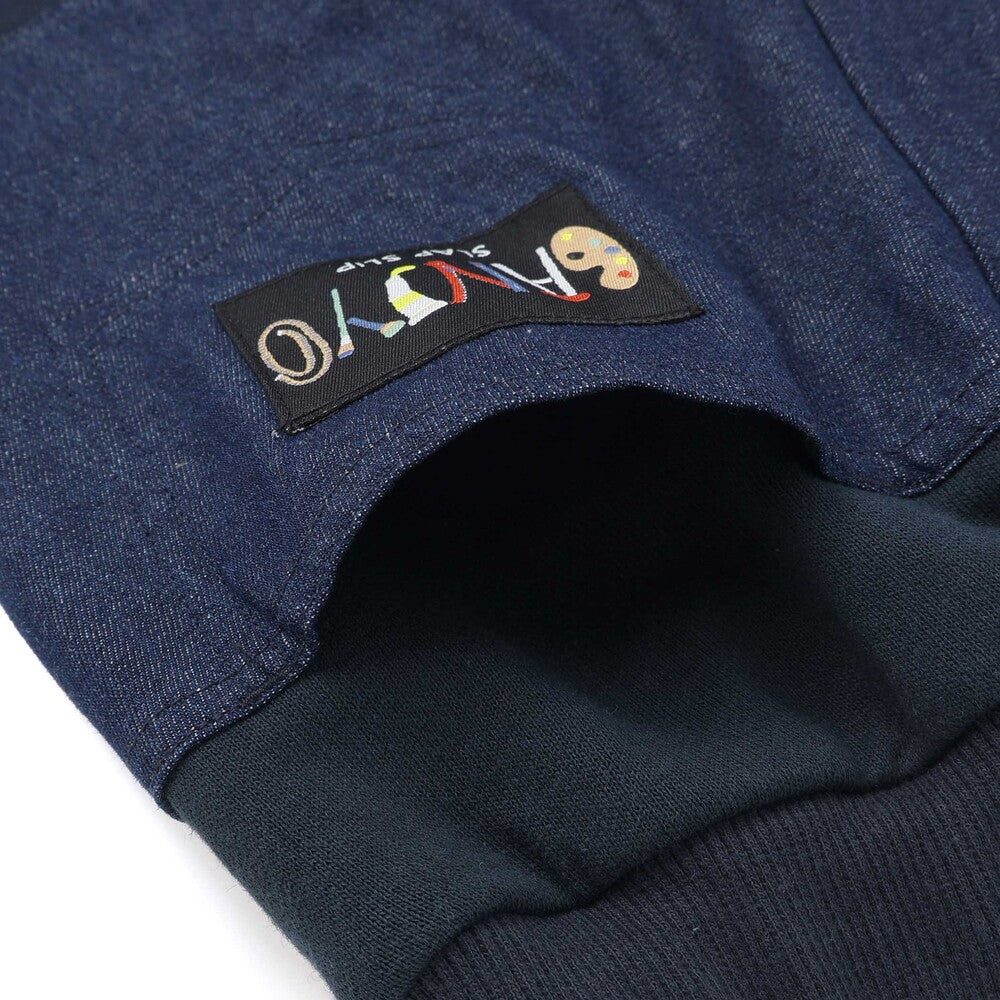 日本童裝  SLAP SLIP 拼接休閒長褲 80-130cm 男童款 秋季 PANTS