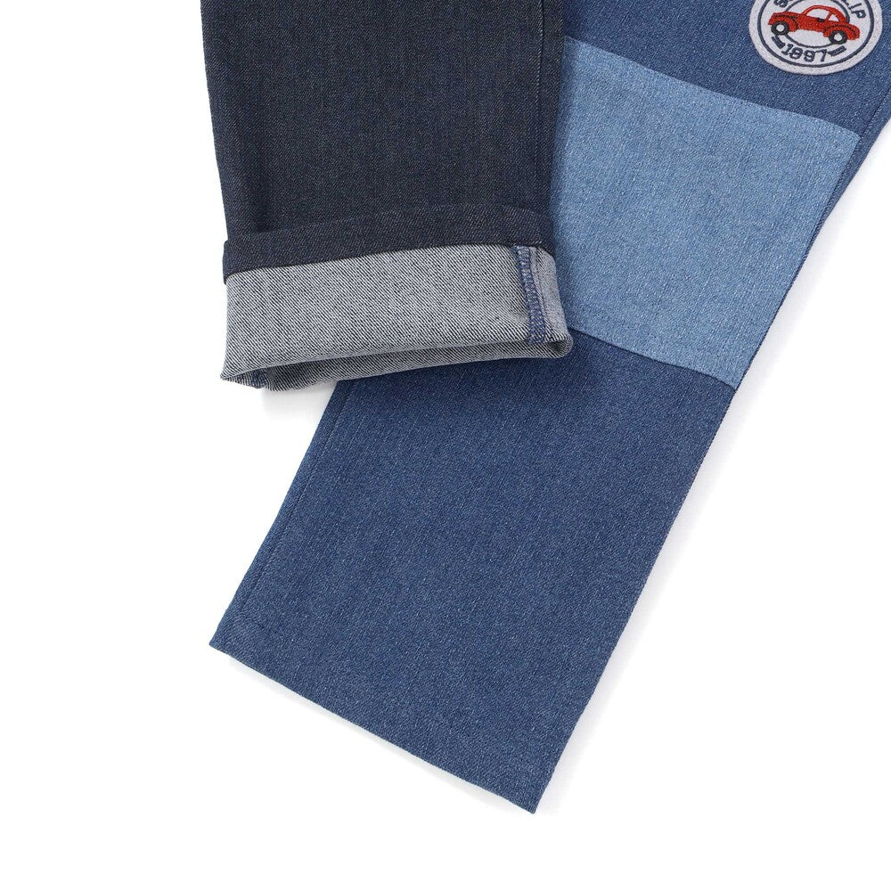日本童裝  SLAP SLIP 拼接彈性長褲 80-130cm 男童款 秋季 PANTS