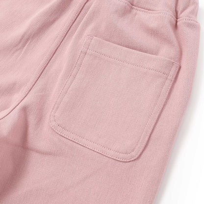 日本童裝  SLAP SLIP 刺繡圖案薄抓毛長褲 80-130cm 女童款 冬季 PANTS