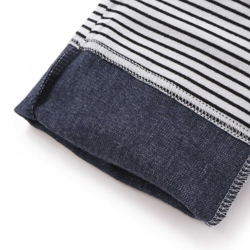 日本童裝  SLAP SLIP 撞色斜紋薄抓毛長褲 80-130cm 男童款 冬季 PANTS