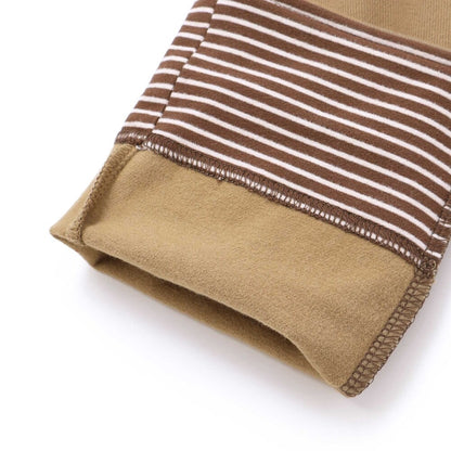 日本童裝  SLAP SLIP 撞色斜紋薄抓毛長褲 80-130cm 男童款 冬季 PANTS