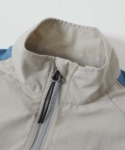 Japanese children's clothing dev!rock waterproof series stand collar thin jacket 100-160cm boys/girls spring and summer outerwear