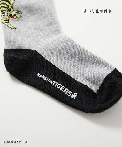 Dev! Rock x Hanshin Tigers Socks (2 pairs, 16-24cm) Socks, Direct from Japan 