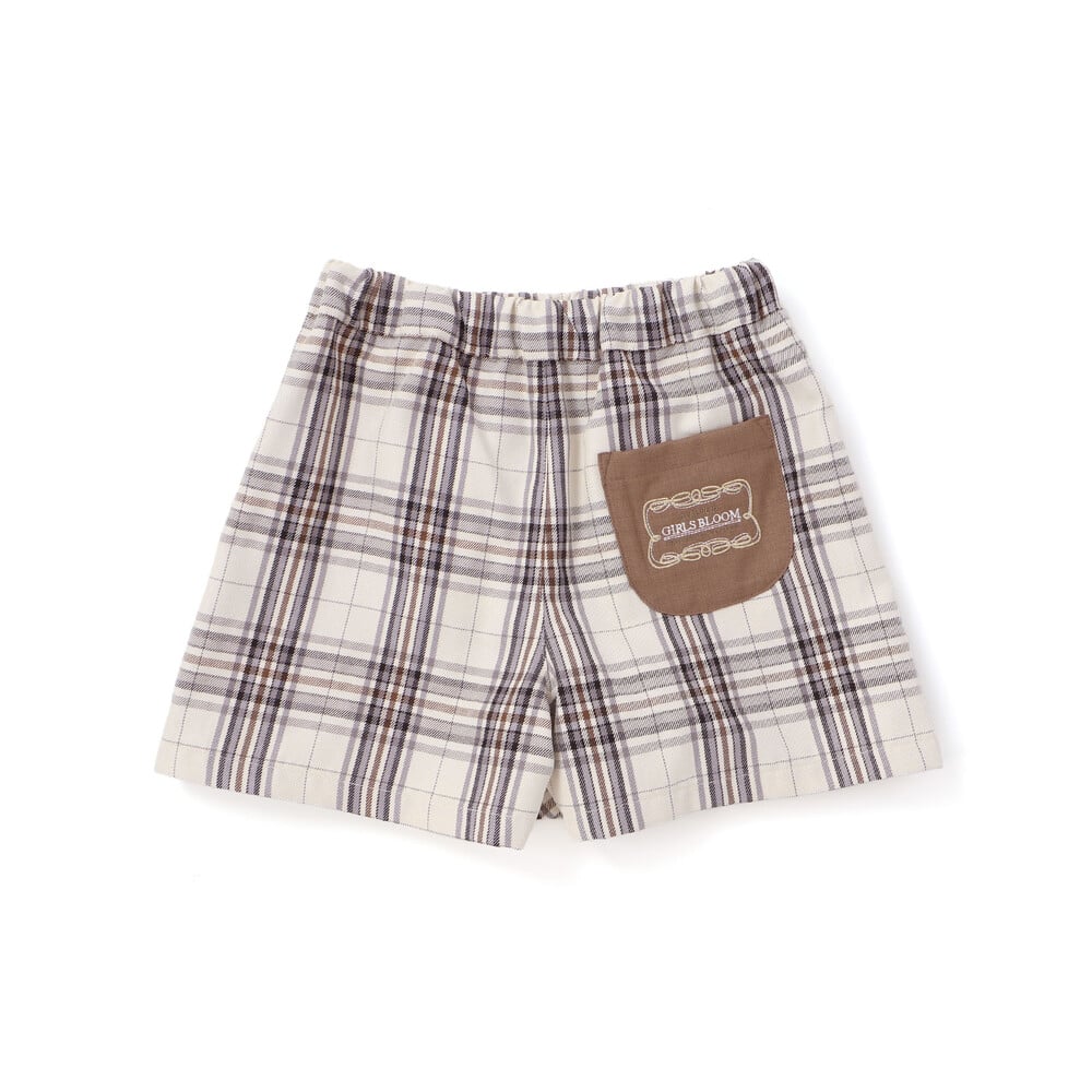 日本童裝  SLAP SLIP 格紋拼接裙褲 90-130cm 女童款 秋季 PANTS