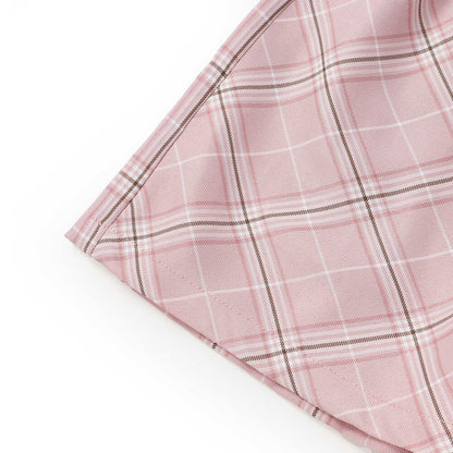 日本童裝  SLAP SLIP 格紋拼接裙褲 90-130cm 女童款 秋季 PANTS