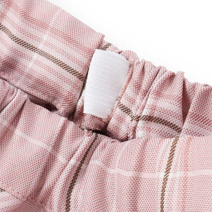 日本童裝  SLAP SLIP 格紋拼接裙褲 90-130cm 女童款 秋季 PANTS