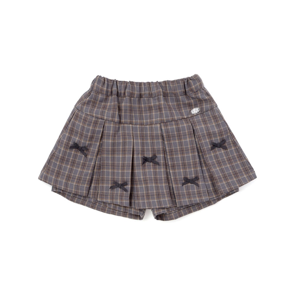 日本童裝  SLAP SLIP 百摺格紋裙褲 90-130cm 女童款 秋季 SKIRTS PANTS