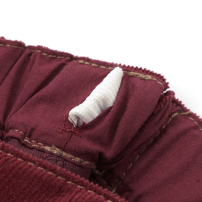 日本童裝  SLAP SLIP 百摺燈芯絨短裙 90-130cm 女童款 冬季 SKIRTS  聖誕紅/新年紅