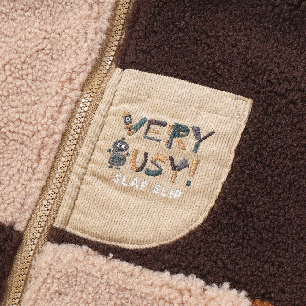 日本童裝  SLAP SLIP 2Way 雙面兩著 拼色背心外套 80-130cm 男童款 秋季 OUTERWEAR