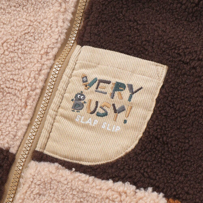 日本童裝  SLAP SLIP 2Way 雙面兩著 拼色背心外套 80-130cm 男童款 秋季 OUTERWEAR