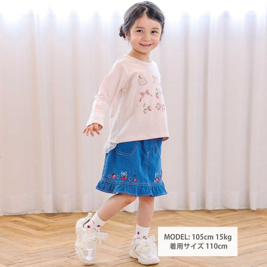 Japanese children's clothing b・R# x Crayon Shin-chan cool contact water-absorbing quick-drying series short-sleeved tops 100-140cm boys'/girls' summer TOPS 