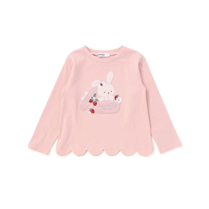 日本童裝  SLAP SLIP 動物圖案上衣 80-130cm 女童款 秋季 TOPS