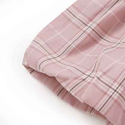 日本童裝  SLAP SLIP 格紋拼接上衣 80-130cm 女童款 秋季 TOPS