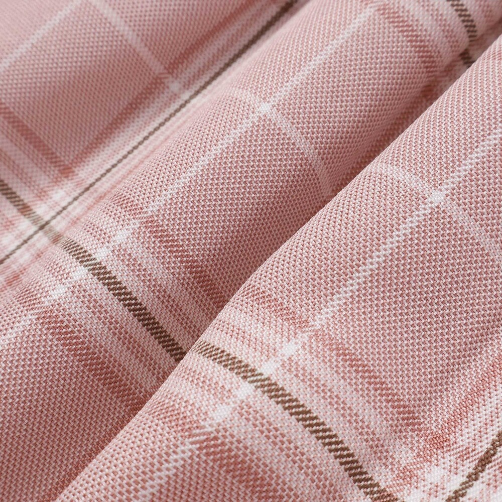 日本童裝  SLAP SLIP 格紋拼接上衣 80-130cm 女童款 秋季 TOPS