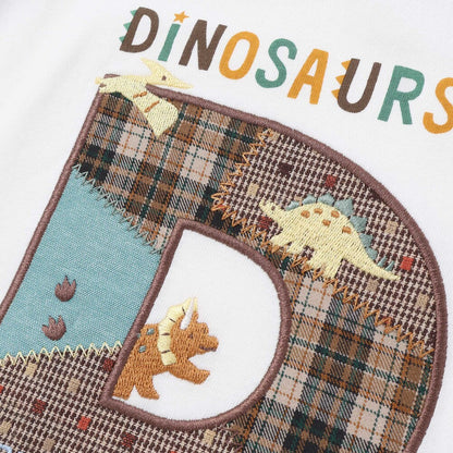 日本童裝  SLAP SLIP 刺繡Logo貼片上衣 80-130cm 男童款 秋季 TOPS 聖誕紅/新年紅
