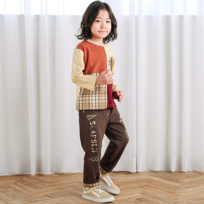 Japanese children's clothing b・R# x Crayon Shin-chan cool contact water-absorbing quick-drying series short-sleeved tops 100-140cm boys'/girls' summer TOPS 