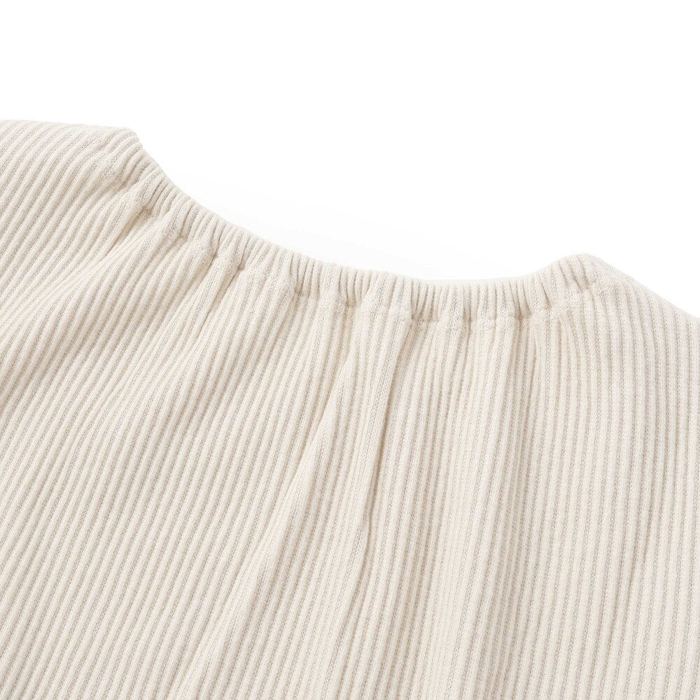 日本童裝  SLAP SLIP 荷葉邊下擺上衣 80-130cm 女童款 秋季 TOPS