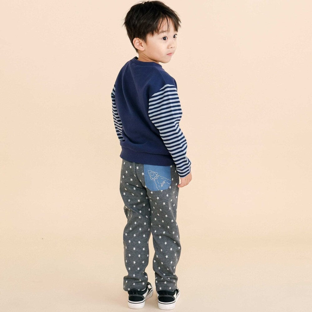 日本童裝  SLAP SLIP 撞色口袋長褲 80-120cm 男童款 秋季 PANTS