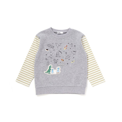 Japanese children's clothing b・R# x Crayon Shin-chan cool contact water-absorbing quick-drying series short-sleeved tops 100-140cm boys'/girls' summer TOPS 