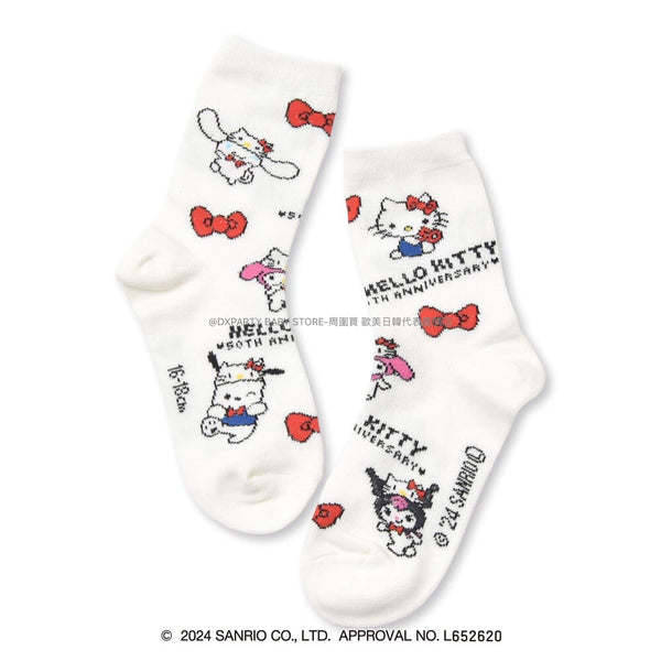 日本直送 SLAP SL1P x Sanrio  襪一對 13-21cm 襪系列