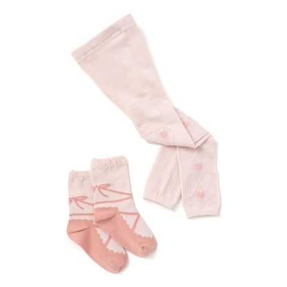 日本直送 Slap Slip x Sanrio 襪褲＋襪一對一套 70-130cm 襪系列 女童款 PANTS 聖誕紅/新年紅