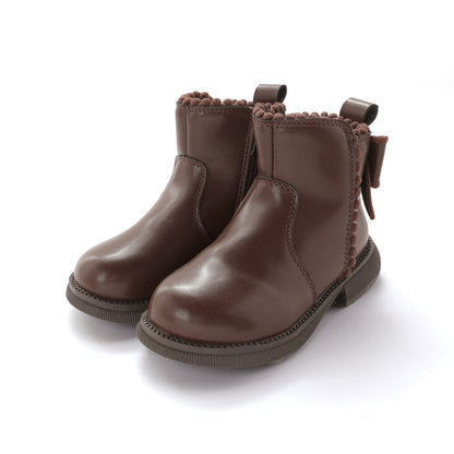 日本直送 Slap Slip 絨球流蘇絲帶短靴 15-19cm 鞋系列 其他品牌