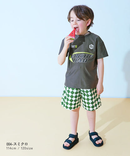 日本童裝 dev!rock 防UV 水陸兩用 泳衣兩件套裝 100-160cm 男童款 夏季 TOPS PANTS 夏日玩水泳衣特輯