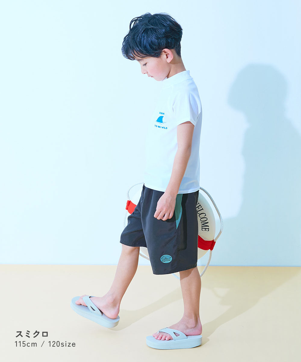 日本童裝 dev!rock 防UV 沙灘褲 100-160cm 男童款 夏季 夏日玩水泳衣特輯