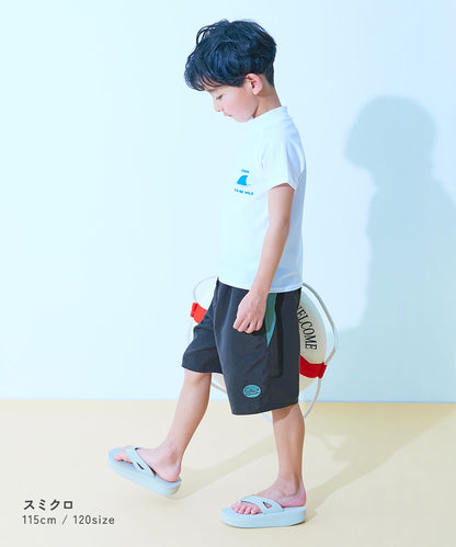 日本童裝 dev!rock 防UV 沙灘褲 100-160cm 男童款 夏季 夏日玩水泳衣特輯