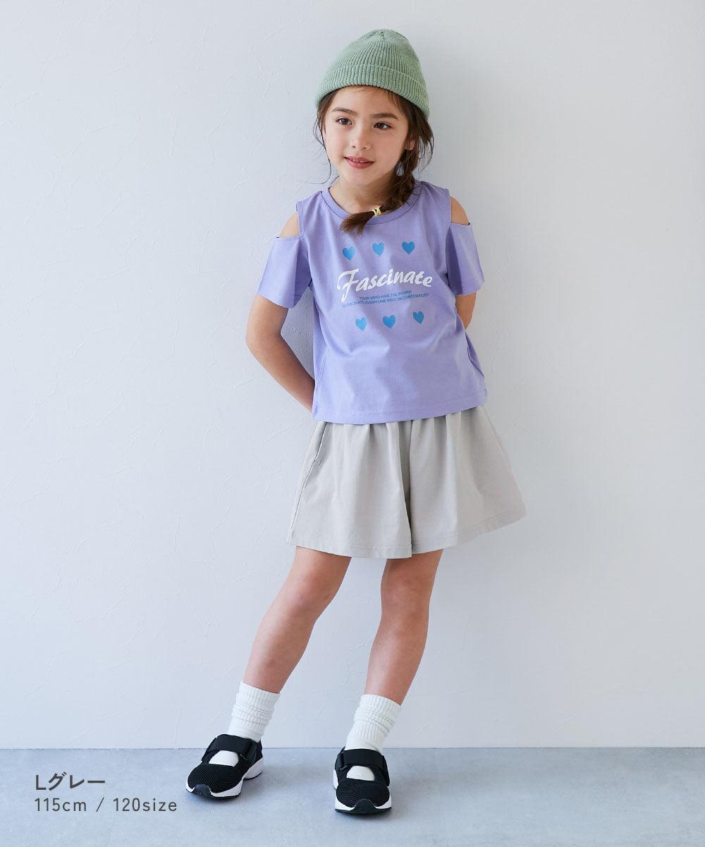 日本童裝 dev!rock 防污 防UV 裙褲 100-160cm 女童款 夏季 PANTS