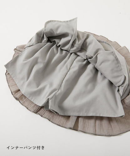 Japanese children's clothing dev!rock ruffled short skirt 100-160cm girls summer SKIRTS