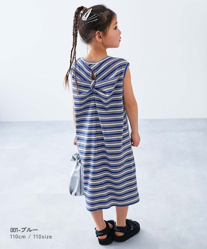 日本童裝 dev!rock 羅紋扭紋背心連身裙 100-160cm 女童款 夏季 DRESSES