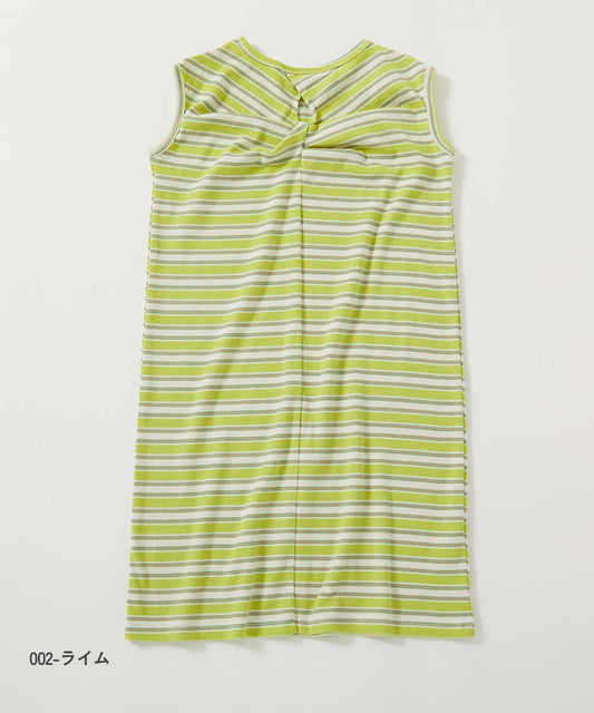 Japanese children's clothing dev!rock ribbed twist vest dress 100-160cm girls summer dresses