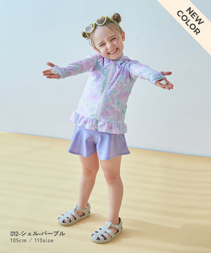 Japanese children's clothing dev!rock UV protection swimsuit jacket 100-160cm girls summer play swimsuit special edition