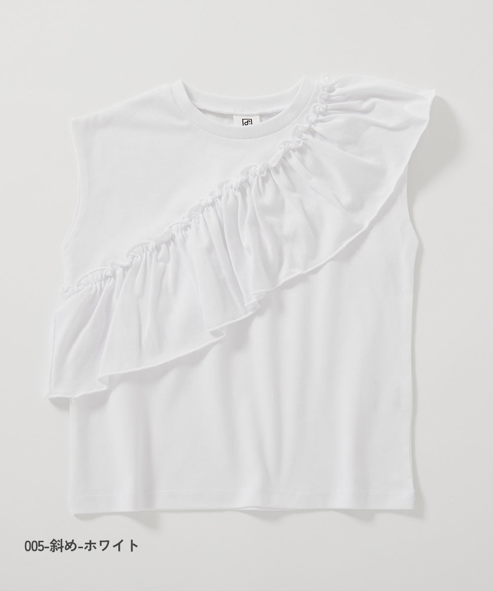 Japanese children's clothing dev!rock lace pattern top 100-160cm girls summer TOPS