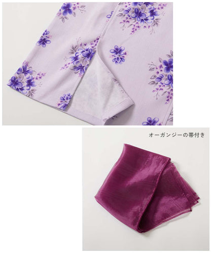Japanese children's clothing dev!rock 2Way Yukata Japanese Kimono 100-160cm Girls Summer Dresses Japanese Summer Festival Special